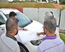 LAWATAN TURUN PADANG DATUK BANDAR KE TAMAN GADONG JAYA