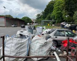 OPS HALANGAN AWAM DI KAWASAN INDUSTRI RINGAN SENAWANG, JALAN TAMPIN