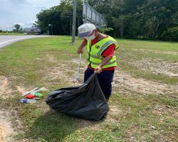 PEMBERSIHAN JALAN JKR