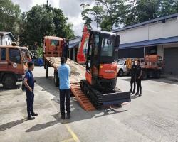 LATIHAN TAKLIMAT TATACARA PENGENDALIAN MINI EXCAVATOR