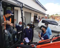 LATIHAN TAKLIMAT TATACARA PENGENDALIAN MINI EXCAVATOR