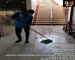 TEROWONG PEJALAN KAKI KTM - TERMINAL 1, SEREMBAN.