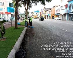 PEMBERSIHAN JALAN-JALAN SELIAAN JKR