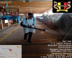 PEMBERSIHAN DAN SEMBURAN NYAHKUMAN (DISINFEKSI) KAWALAN NOVEL CORONAVIRUS COVID -19