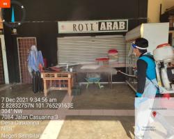 PEMBERSIHAN DAN SEMBURAN NYAHKUMAN (DISINFEKSI) KAWALAN NOVEL CORONAVIRUS COVID -19