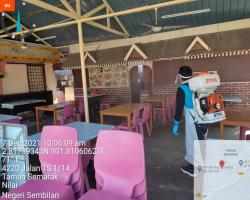 PEMBERSIHAN DAN SEMBURAN NYAHKUMAN (DISINFEKSI) KAWALAN NOVEL CORONAVIRUS COVID -19