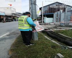  MEMBUKA PAPAN IKLAN/BUNTING/BANNER HARAM