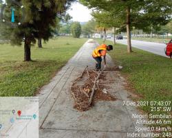 PEMBERSIHAN JALAN-JALAN SELIAAN JKR 