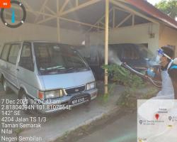 PEMBERSIHAN DAN SEMBURAN NYAHKUMAN (DISINFEKSI) KAWALAN NOVEL CORONAVIRUS COVID -19