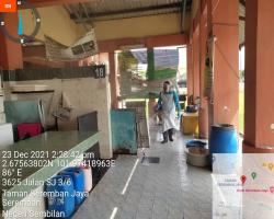 PEMBERSIHAN DAN SEMBURAN NYAHKUMAN (DISINFEKSI) KAWALAN NOVEL CORONAVIRUS COVID -19