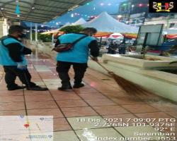 BANTUAN KERJA-KERJA PEMBERSIHAN PROGRAM SEREMBANLICIOUS SENI & MUZIK 2021