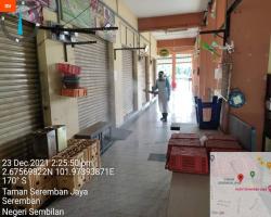 PEMBERSIHAN DAN SEMBURAN NYAHKUMAN (DISINFEKSI) KAWALAN NOVEL CORONAVIRUS COVID -19