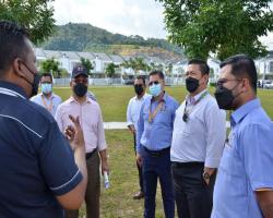 LAWATAN TURUN PADANG DATUK BANDAR KE TIARA CENTRAL PARK 