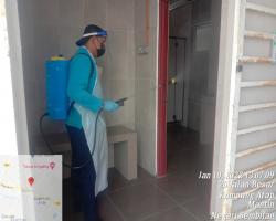 PEMBERSIHAN DAN SEMBURAN NYAHKUMAN (DISINFEKSI) KAWALAN NOVEL CORONAVIRUS COVID -19 