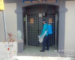 PEMBERSIHAN DAN SEMBURAN NYAHKUMAN (DISINFEKSI) KAWALAN NOVEL CORONAVIRUS COVID -19 