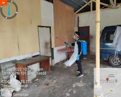 PEMBERSIHAN DAN SEMBURAN NYAHKUMAN (DISINFEKSI) KAWALAN NOVEL CORONAVIRUS COVID -19