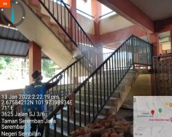 PEMBERSIHAN DAN SEMBURAN NYAHKUMAN (DISINFEKSI) KAWALAN NOVEL CORONAVIRUS COVID -19