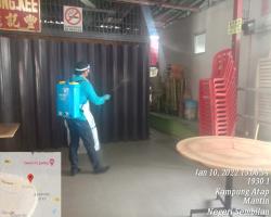 PEMBERSIHAN DAN SEMBURAN NYAHKUMAN (DISINFEKSI) KAWALAN NOVEL CORONAVIRUS COVID -19 