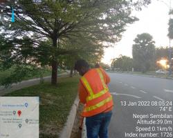 PEMBERSIHAN JALAN-JALAN SELIAAN JKR 