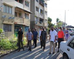 LAWATAN TURUN PADANG DATUK BANDAR KE RUMAH PANGSA SENAWANG 2