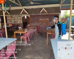 PEMBERSIHAN DAN SEMBURAN NYAHKUMAN (DISINFEKSI) KAWALAN NOVEL CORONAVIRUS COVID -19