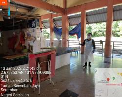 PEMBERSIHAN DAN SEMBURAN NYAHKUMAN (DISINFEKSI) KAWALAN NOVEL CORONAVIRUS COVID -19