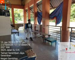 PEMBERSIHAN DAN SEMBURAN NYAHKUMAN (DISINFEKSI) KAWALAN NOVEL CORONAVIRUS COVID -19