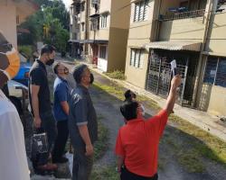 LAWATAN TURUN PADANG DATUK BANDAR KE RUMAH PANGSA SENAWANG 2