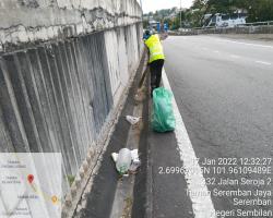 PEMANTAUAN PEMBERSIHAN JALAN-JALAN SELIAAN JKR