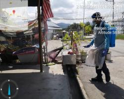 PEMBERSIHAN DAN SEMBURAN NYAHKUMAN (DISINFEKSI) KAWALAN NOVEL CORONAVIRUS COVID -19