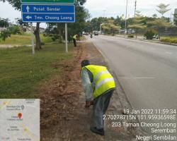 PEMBERSIHAN JALAN-JALAN SELIAAN JKR 