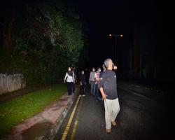 LAWATAN TURUN PADANG DATUK BANDAR BAGI PEMASANGAN LAMPU TANGLUNG