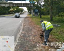 PEMBERSIHAN JALAN-JALAN SELIAAN JKR 