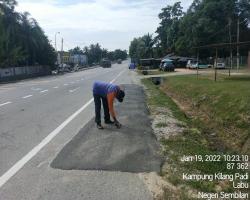 PEMBERSIHAN JALAN-JALAN SELIAAN JKR 