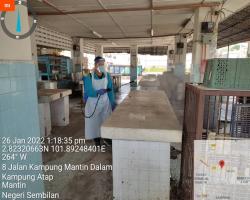 PEMBERSIHAN DAN SEMBURAN NYAHKUMAN (DISINFEKSI) KAWALAN NOVEL CORONAVIRUS COVID -19