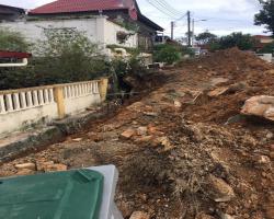 LAPORAN KERJA PEMBAIKAN TANAH RUNTUH DI TAMAN DATO’ SHAHBANDAR