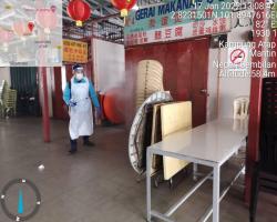 PEMBERSIHAN DAN SEMBURAN NYAHKUMAN (DISINFEKSI) KAWALAN NOVEL CORONAVIRUS COVID -19