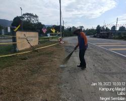 PEMBERSIHAN JALAN-JALAN SELIAAN JKR 