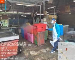 PEMBERSIHAN DAN SEMBURAN NYAHKUMAN (DISINFEKSI) KAWALAN NOVEL CORONAVIRUS COVID -19