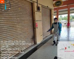 PEMBERSIHAN DAN SEMBURAN NYAHKUMAN (DISINFEKSI) KAWALAN NOVEL CORONAVIRUS COVID -19