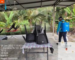 PEMBERSIHAN DAN SEMBURAN NYAHKUMAN (DISINFEKSI) KAWALAN NOVEL CORONAVIRUS COVID -19