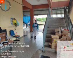 PEMBERSIHAN DAN SEMBURAN NYAHKUMAN (DISINFEKSI) KAWALAN NOVEL CORONAVIRUS COVID -19