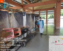 PEMBERSIHAN DAN SEMBURAN NYAHKUMAN (DISINFEKSI) KAWALAN NOVEL CORONAVIRUS COVID -19