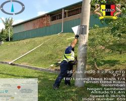 LAPORAN KERJA-KERJA MEMBUKA PAPAN IKLANBANTINGBANNER HARAM