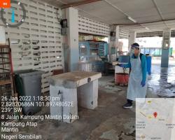 PEMBERSIHAN DAN SEMBURAN NYAHKUMAN (DISINFEKSI) KAWALAN NOVEL CORONAVIRUS COVID -19