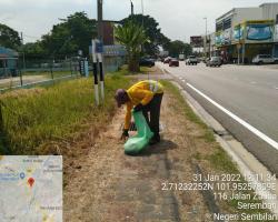 PEMBERSIHAN JALAN-JALAN PERSEKUTUAN DI SEREMBAN