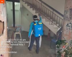 PEMBERSIHAN DAN SEMBURAN NYAHKUMAN (DISINFEKSI) KAWALAN NOVEL CORONAVIRUS COVID -19