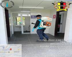 PEMBERSIHAN DAN SEMBURAN NYAHKUMAN (DISINFEKSI) KAWALAN NOVEL CORONAVIRUS COVID -19