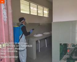 PEMBERSIHAN DAN SEMBURAN NYAHKUMAN (DISINFEKSI) KAWALAN NOVEL CORONAVIRUS COVID -19