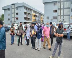 LAWATAN TURUN PADANG DATUK BANDAR KE RUMAH PANGSA KOS RENDAH TAMAN BUKIT BERLIAN DAN RUMAH PANGSA TAMAN RASAH JAYA